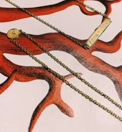 Tag Necklace 14K