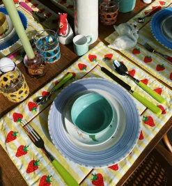 Teaspoon Set 6 Pieces - Bright Multicolour