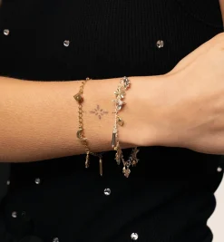 Tiny Flying Duck Charm 14K