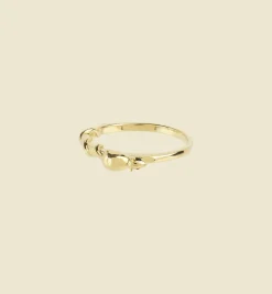Tiny Mouse Ring 14K