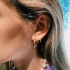 Twisted Hoops Earring Set 14K