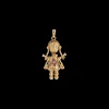 Vintage Amethyst Bo Peep Charm