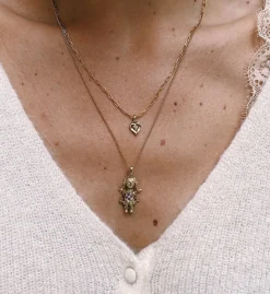 Vintage Amethyst Bo Peep Charm