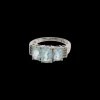 Vintage Aquamarine Eternal Sky Ring