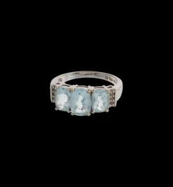 Vintage Aquamarine Eternal Sky Ring