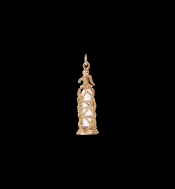 Vintage Bottoms Up Charm