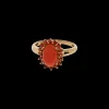 Vintage Carnelian Garnet Ring