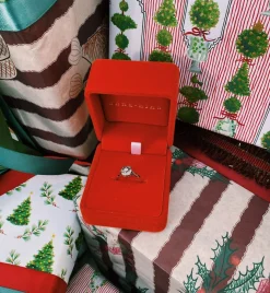 Vintage Diamond Muffin Ring