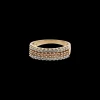 Vintage Diamond Three Times a Charm Ring