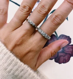 Vintage Diamond Timeless Trilogy Ring