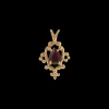 Vintage Garnet Baroque Charm
