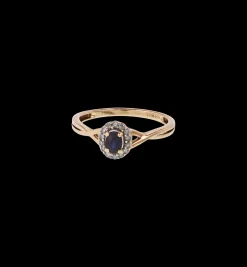 Vintage Sapphire and Diamond Grand Ring
