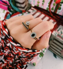 Vintage Sapphire and Diamond Royalty Ring