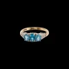 Vintage Topaz and Diamond Imperial Glow Ring
