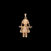 Vintage Zirconia Darlin’ Doll Charm