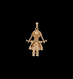 Vintage Zirconia Darlin’ Doll Charm