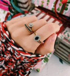 Vintage Sapphire Night Ring