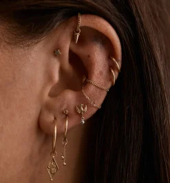 Whimsy Piercing Charm 14K