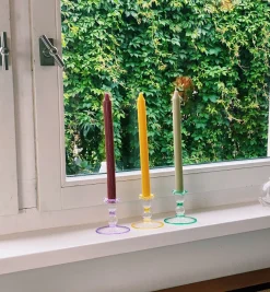Yellow Jane Candle Holder